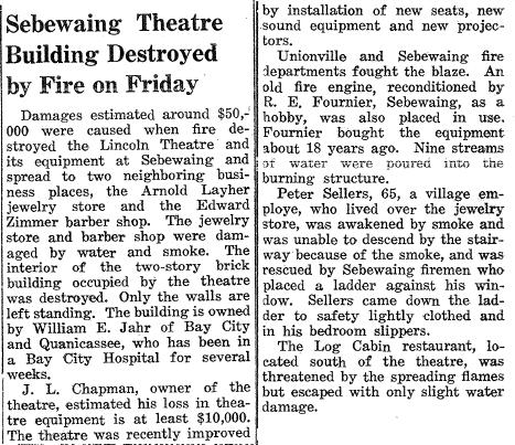 Lincoln Theatre - 1940 Article From James (newer photo)